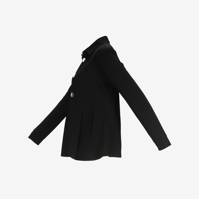 Cezhraničný Amazon Európsky a americký dámsky jarný a jesenný gombík s ozdobnými klopami a dlhým rukávom, módny ležérny kabát