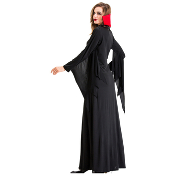 Halloween Jelmez Új Vámpír Denevér Jelmez Piros Fekete Csipke Ördög Jelmez cosplay Export Amazon