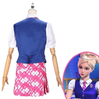 Delancey Cos riided Barbie võlu printsess kolledži samad riided koolivorm cosplay rollimäng naiste riided