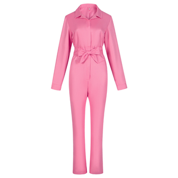 Roosa Jumpsuit Cos Suit Beach Halloween Cosplay Cosplay kostüüm naistele