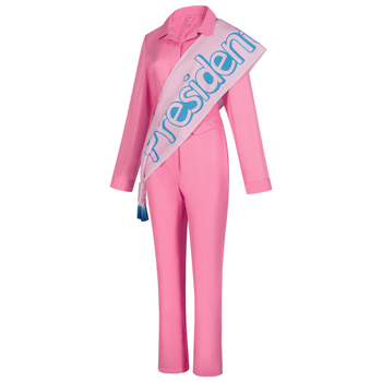 Roosa Jumpsuit Cos Suit Beach Halloween Cosplay Cosplay kostüüm naistele