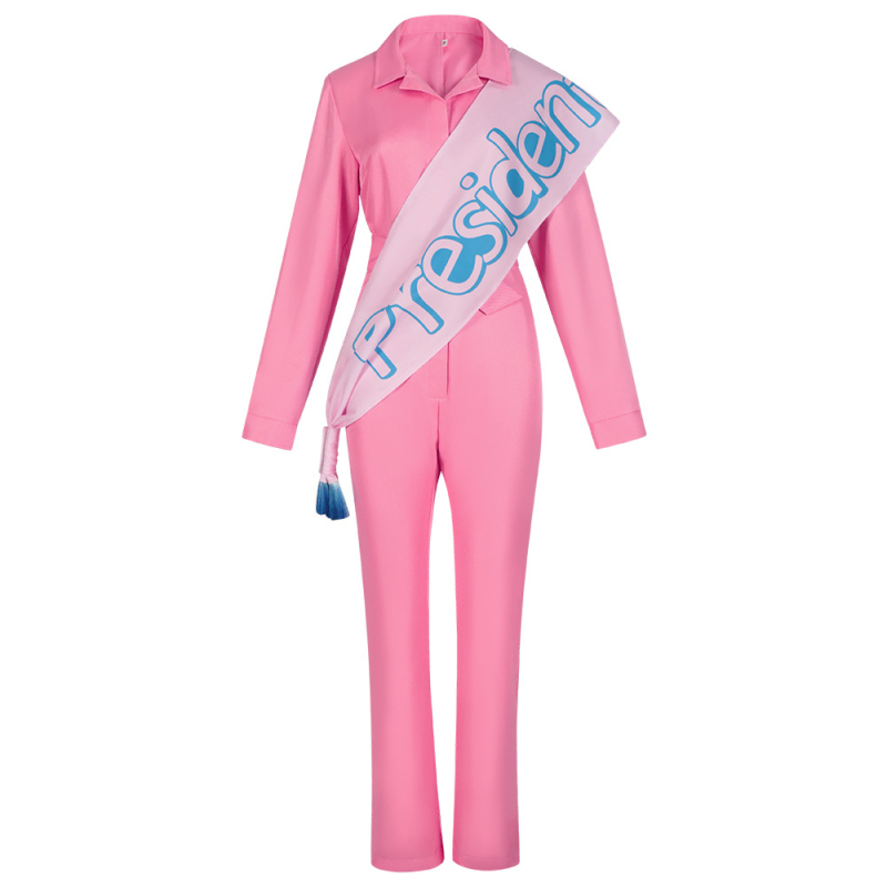 Roosa Jumpsuit Cos Suit Beach Halloween Cosplay Cosplay kostüüm naistele