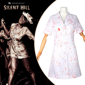 Silent Hill 2RE naisõe riided Silent Hilli õudusmängu zombiväljaanne õe roll koomiksikonversioonil meeste ja naiste mängud