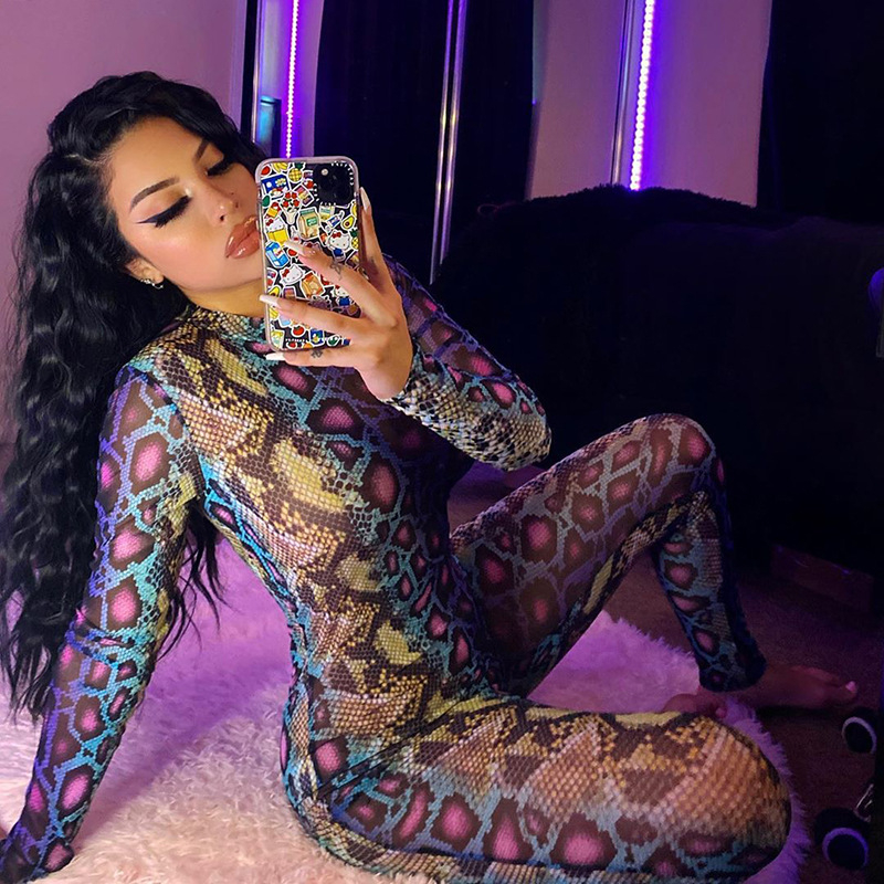 Body sexy cu mânecă lungă, model serpentine, strâmt, de pe Aliexpress, eBay, 2020