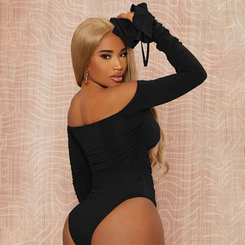 Γυναικεία ολόσωμη φόρμα Amazon, σέξι, ευρωπαϊκή και αμερικανική, με φθινοπωρινό και χειμωνιάτικο στυλ, νέα, στενή εφαρμογή, άνετη ολόσωμη φόρμα για την κοιλιά