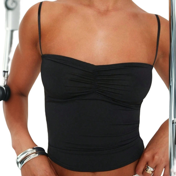 2025 Ευρωπαϊκή και Αμερικανική Διασυνοριακή Μόδα Μικρή Φανέλα Άνοιξη και Καλοκαίρι Νέα Γυναικεία Κοντό Μανίκι Λεπτή Τοπ Amazon