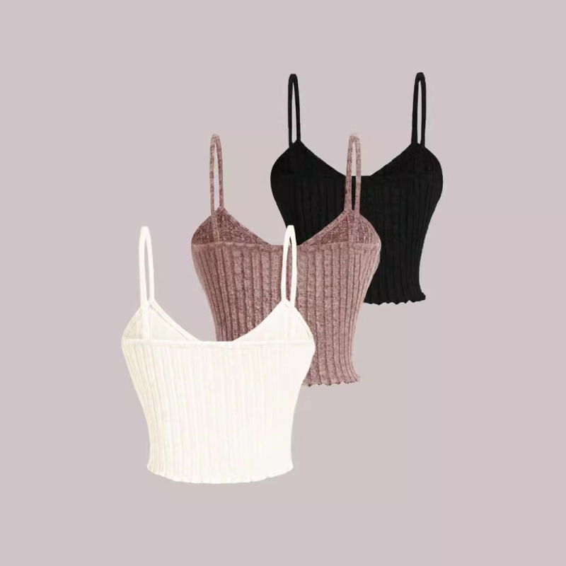 Zahraničný obchod cez hranice Európy a Spojených štátov amerických, výrobcovia z Amazonu, podväzková vesta s krátkymi pruhmi, trojdielna súprava na jar a na jeseň