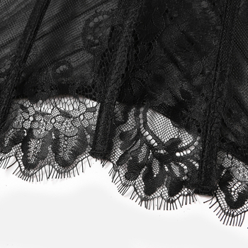 Νέο γιλέκο αδυνατίσματος Amazon European and American Street Spice Girl Lace Eyelashes Fish Bone Slim-fit Backless Γυναικείο 9018