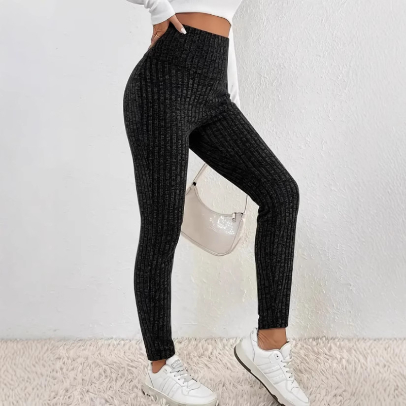 Jeseň a zima 2024, nové jednofarebné legíny s vysokým pásom, úzke, studené a teplé, ľahké, pre európske a americké voľnočasové športy, joga