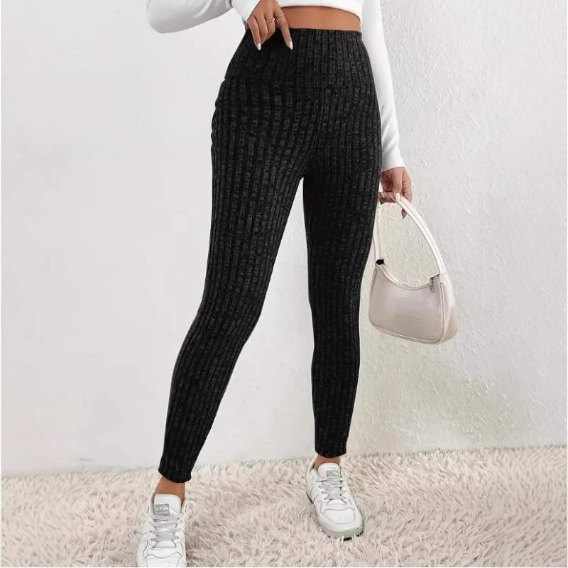 Jeseň a zima 2024, nové jednofarebné legíny s vysokým pásom, úzke, studené a teplé, ľahké, pre európske a americké voľnočasové športy, joga