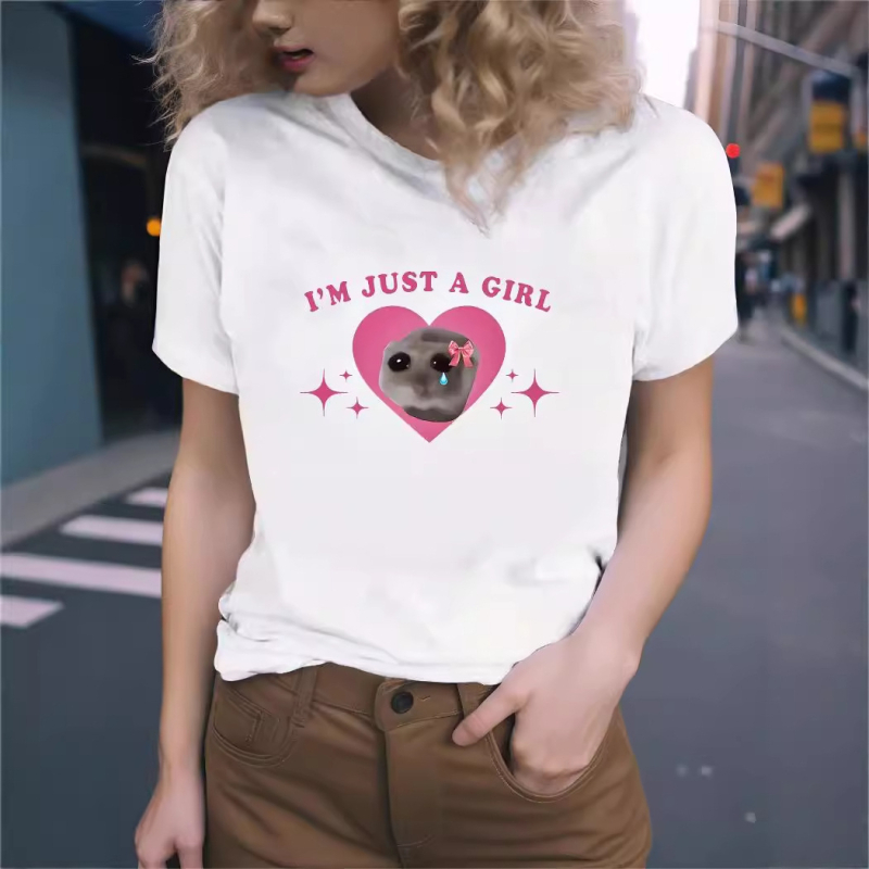 Priame dodávky z továrne do Európy a Spojených štátov, dámske hip-hopové bavlnené tričko s krátkym rukávom, pánske a dámske bundy, s potlačou zvierat a láskou v zahraničí