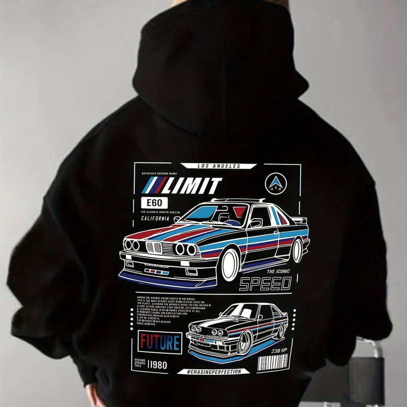 Dámska mikina s potlačou auta, ležérna mikina do pása, vhodná na jeseň a zimu