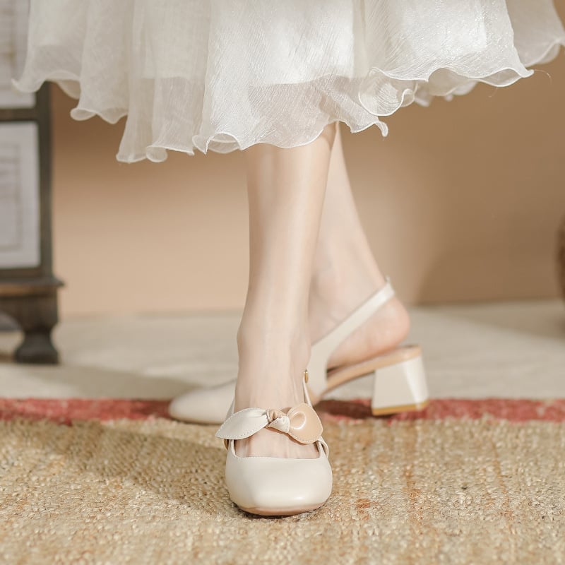 Dámske sandále na platforme, nové letné sandále vo francúzskom štýle s jednovrstvovou podrážkou, hrubé topánky Mary Jane so stredným podpätkom