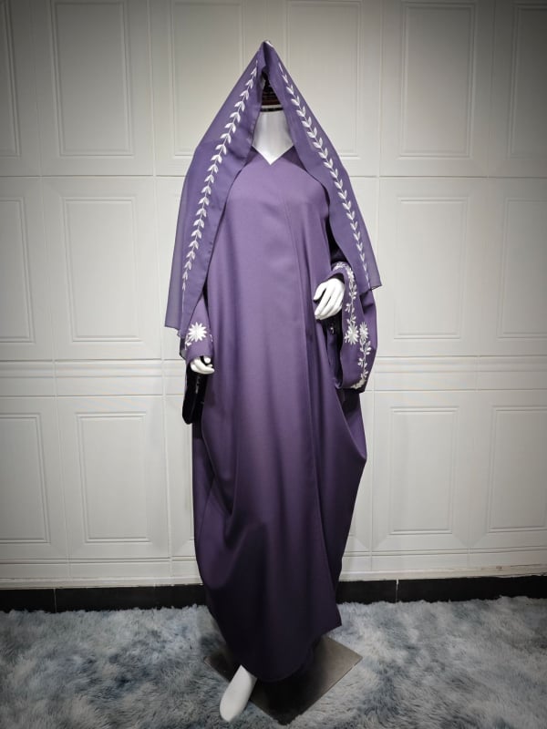 MQ154 Abaya Ντουμπάι Κεντημένη Ζακέτα Ρόμπα Κεντημένη Μαντήλα Εξωτερική Ρούχα Διασυνοριακό Ηλεκτρονικό Εμπόριο Εξωτερικό Εμπόριο Μέση Ανατολή