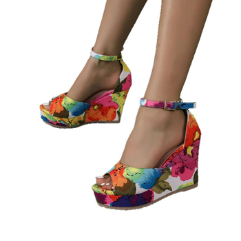 Γυναικεία σέξι, casual, έθνικ ρετρό σανδάλια με πλαϊνά κοψίματα, σε απόθεμα, σε μεγάλο μέγεθος, με σέξι ευρωπαϊκά και αμερικανικά στυλ και λουράκια στον αστράγαλο.