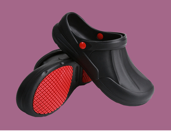 Factory Direct διασυνοριακά παπούτσια σεφ 2023, ελαφριά, αδιάβροχα, αντιολισθητικά, μαλακά, πτυσσόμενα και slip-on