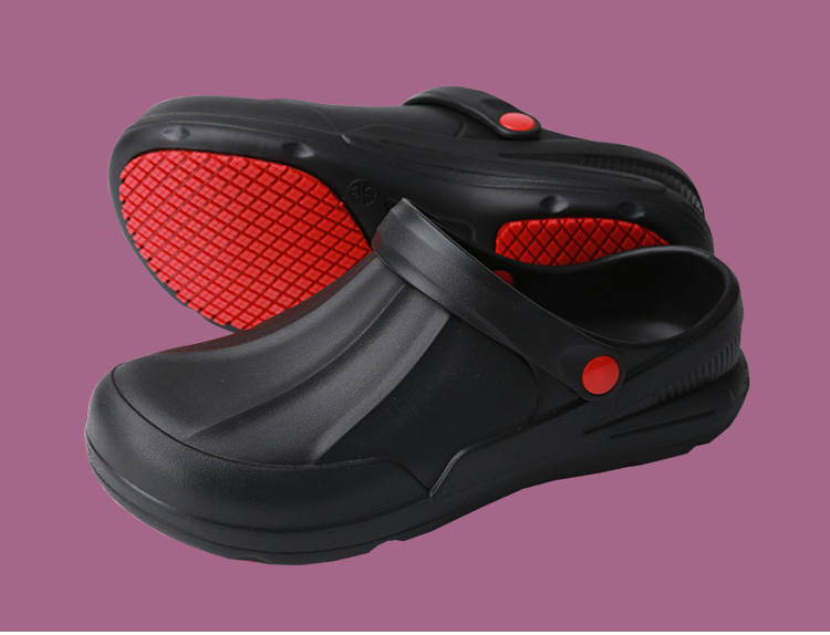 Tvornica izravno preko granice 2023 ležerne lagane vodootporne, otporne na ulje, neklizajuće kuharske cipele, mekane sklopive cipele na navlačenje