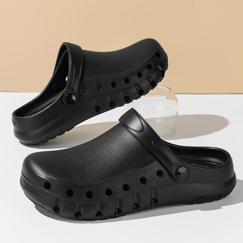 Pavāra apavi Elpojoši čības ar purngalu Ķirurģiskie apavi Ikdienas sandales Āram Darba apavi Ķirurģiskie apavi Tīri apavi S155