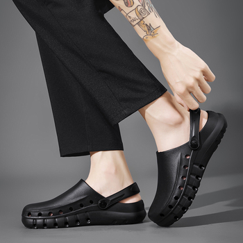 Pavāra apavi Elpojoši čības ar purngalu Ķirurģiskie apavi Ikdienas sandales Āram Darba apavi Ķirurģiskie apavi Tīri apavi S155