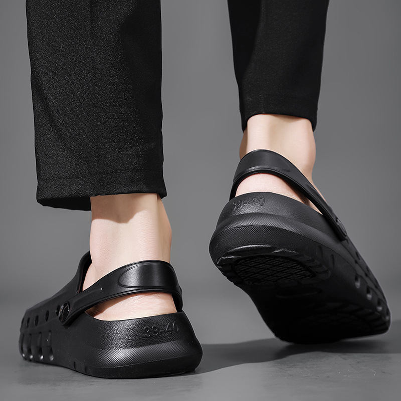 Pavāra apavi Elpojoši čības ar purngalu Ķirurģiskie apavi Ikdienas sandales Āram Darba apavi Ķirurģiskie apavi Tīri apavi S155