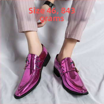 Muške nove ležerne kožne cipele većih veličina za jesen i zimu, visoke kožne cipele sa špicastim vrhom, moderne kožne čizme u retro stilu