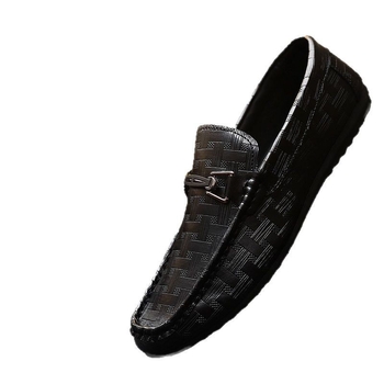 [524 Επαναγορά] Ανδρικά Παπούτσια 2025 Νέα Άνοιξη Αναπνέοντα All-match Slip-on Lazy Leisure Βρετανικό Δέρμα