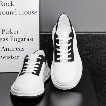 Νέα καλοκαιρινά ανδρικά αναπνεύσιμα casual αθλητικά παπούτσια 2025, μοντέρνα, ευέλικτα, αντιολισθητικά αθλητικά παπούτσια με μαλακή σόλα και διχτυωτό ύφασμα