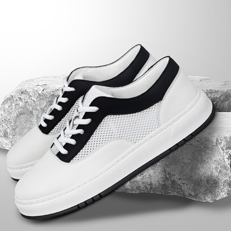 2025 Nové letné pánske priedušné sieťované ležérne tenisky pre mládež, trendy všestranné protišmykové športové topánky s mäkkou podrážkou