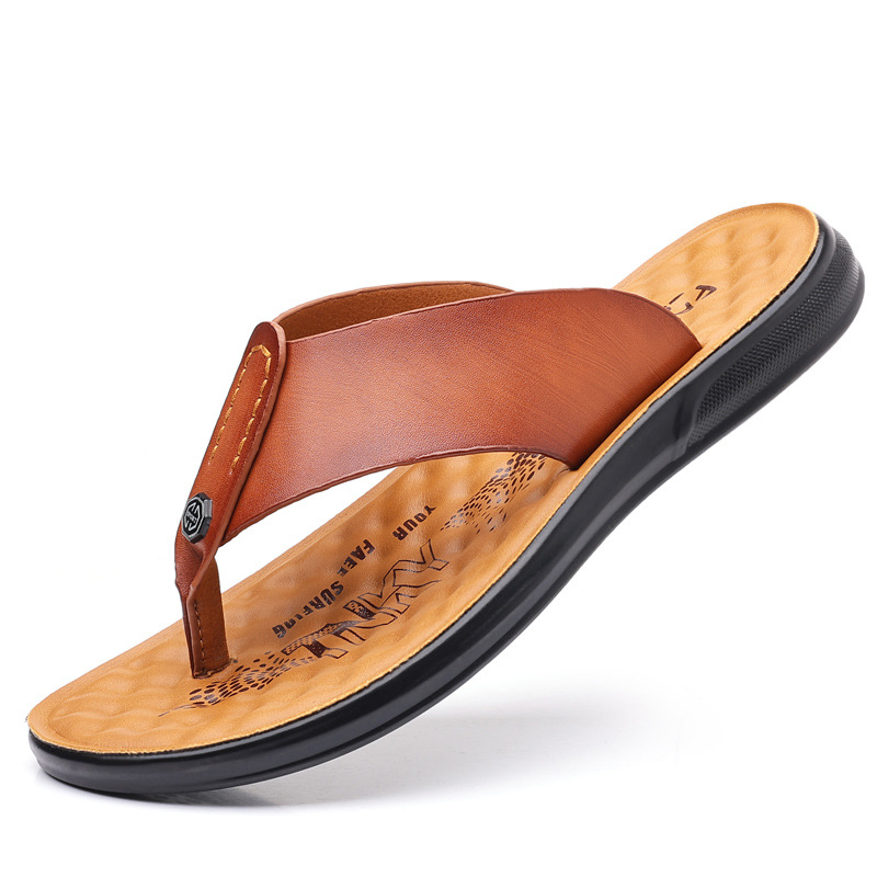 Pánske plážové topánky s dvojitým použitím, mäkké dno, protišmykové žabky, ležérne športové, pohodlné na platforme, masážne sandále s vankúšom pre mužov