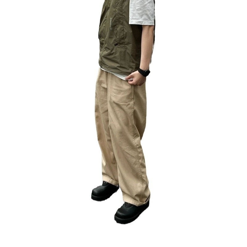 Severný Xinjiang Wolf Letné nosenie Priedušné ležérne Derby topánky bez podpätku Kožené topánky Európska stanica Hrubá podrážka Baotou Polpapuče pre mužov