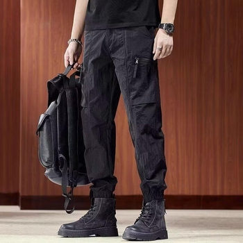 Muški kombinezoni Muške moderne marke američkog stila široke hlače Muške plus size ležerne hlače s više džepova Muške hlače