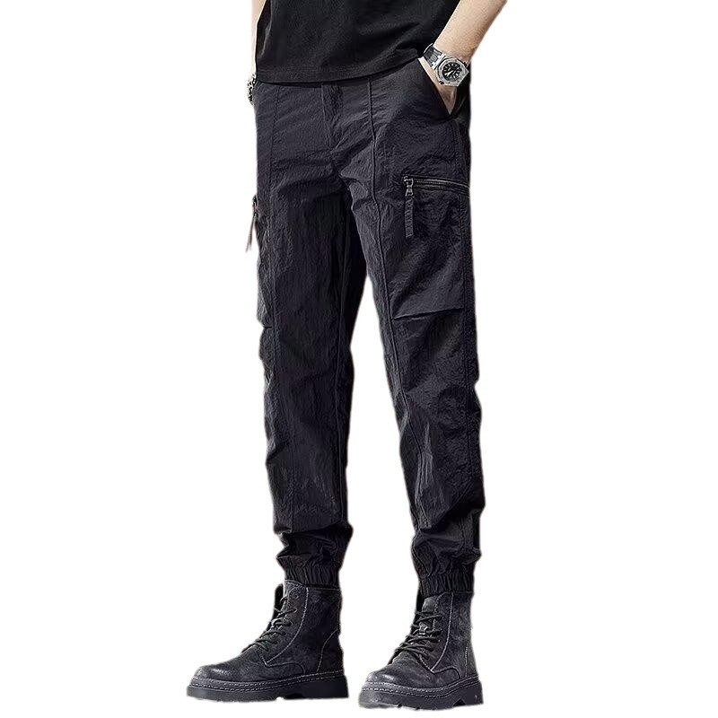 Muški kombinezoni Muške moderne marke američkog stila široke hlače Muške plus size ležerne hlače s više džepova Muške hlače