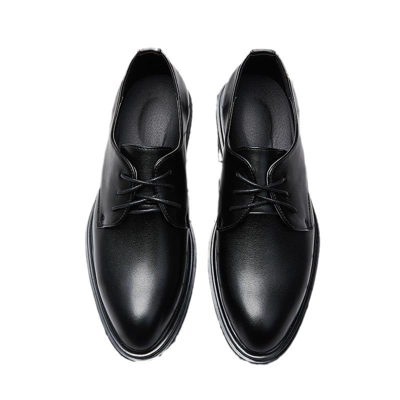 Prekogranične kožne cipele Jesen 2024. Britanske džentlmenske jednostavne muške cipele Modne poslovne cipele Moderne jednoslojne cipele