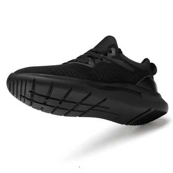 Pánske topánky na zvýšenie výšky 8 cm, čierne priedušné, ležérne, všestranné športové topánky, neviditeľné vnútorné zvýšenie výšky 6 cm, tkané, trendy topánky