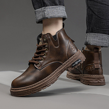 48 dydžio, išskirtiniai, dideli, pasienio stiliaus, rudens vyriški batai, 2024 m., nauji, vyriški Martino stiliaus aulinukai, didinantys aukštį, patogūs, laisvalaikio batai, universalūs