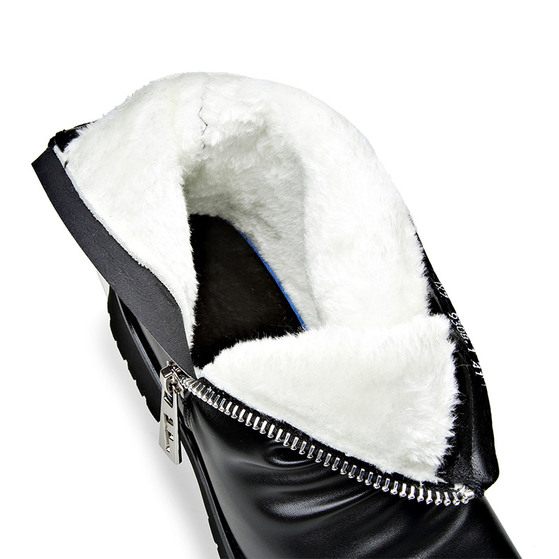 2024. aasta sügis-talve Martini saapad meeste Briti stiilis meeste nahksaapad kõrge säärega lukuga nahkkingad moodsed soojad Chelsea saapad