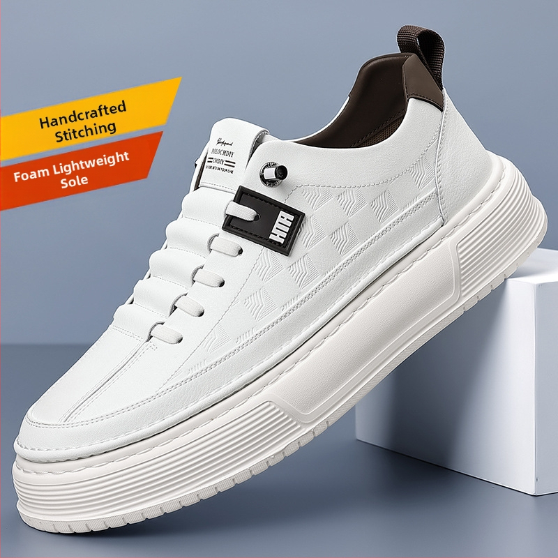 Nove tenisice, ležerne i svestrane bijele cipele, moderne cipele u korejskom stilu, sportske neklizajuće, udobne i prozračne muške cipele na veliko