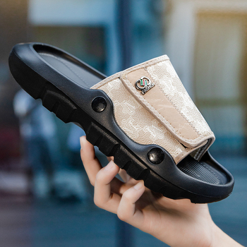 Pánske sandále Eva New, ultraľahké papuče s mäkkou podrážkou, letné priedušné, protišmykové žabky, plážové topánky