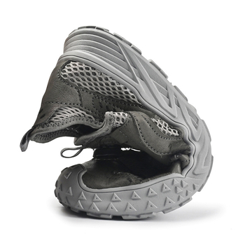 Pánske letné priedušné topánky z dutej sieťoviny, protišmykové, odolné voči opotrebovaniu, outdoorové turistické topánky, pánske športové topánky, turistické sieťované topánky