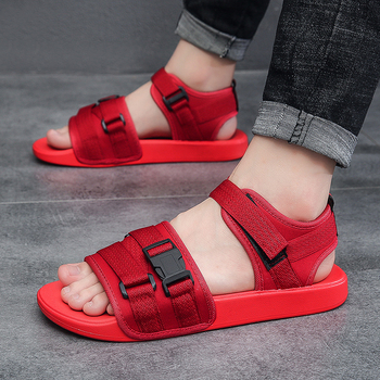 Naiste piiriülesed sandaalid, suvised uued vabaaja spordisandaalid, paksud maagilise kleebisega sandaalid, lameda põhjaga rannasandaalid, naiste paaridele mõeldud libisevad kingad