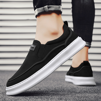 Ανδρικά Παπούτσια 2024 Νέα Καλοκαιρινά Bestseller Casual Ευέλικτα Αθλητικά Ανδρικά Slip-On Loafers Διπλής Χρήσης