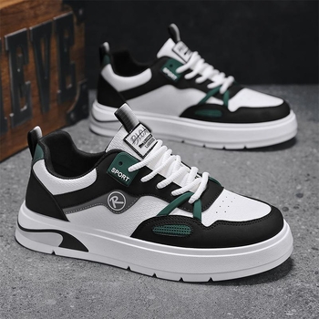 Φθινοπωρινή τάση του 1830, νέα ανδρικά παπούτσια χαμηλής μόδας, casual ανδρικά παπούτσια με στάμπα, ανδρικά παπούτσια με στάμπα