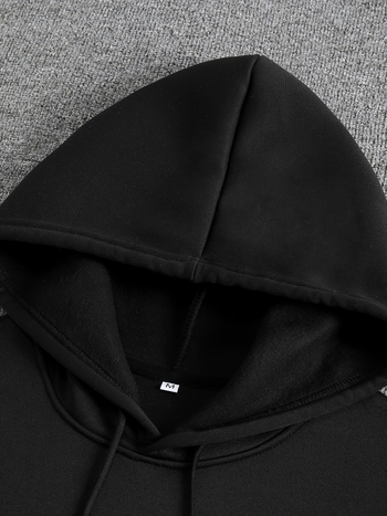 Tvornica opskrbe prekograničnog europskog koda "Bog" s tiskom slova hoodie-labavi casual kaputa za Europu i Sjedinjene Države