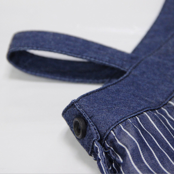 Elegantné pruhované šaty s odhalenými ramenami a lodičkovým výstrihom z tencelového denimu, krátka retro sukňa 2024, široký opasok A82156