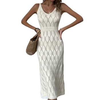 Europos ir Amerikos „Amazon“ nauji moteriški paplūdimio apdangalai, seksualūs, juosmens, grynos spalvos, tuščiaviduriai megzti ilgi maudymosi kostiumėliai, apsaugantys nuo saulės.