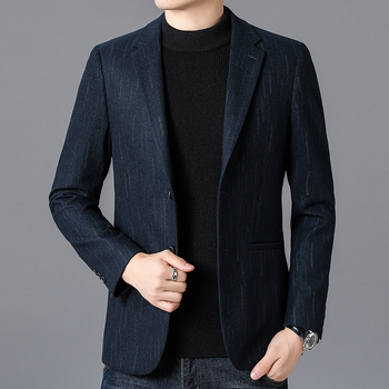Мъжко яке за пролет и есен, младежка мода, ново мъжко ежедневен костюм, бизнес облекло за татко