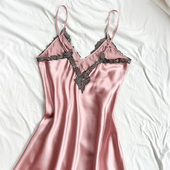 Διασυνοριακό Καλοκαίρι στη Μέση Ανατολή Γυναικεία ρούχα για το σπίτι Casual Αναπνέουσες πιτζάμες Νυχτικά Απλό Απομίμηση Μεταξωτού Ρούχα για το σπίτι