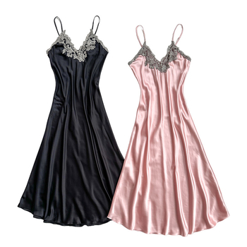 Διασυνοριακό Καλοκαίρι στη Μέση Ανατολή Γυναικεία ρούχα για το σπίτι Casual Αναπνέουσες πιτζάμες Νυχτικά Απλό Απομίμηση Μεταξωτού Ρούχα για το σπίτι