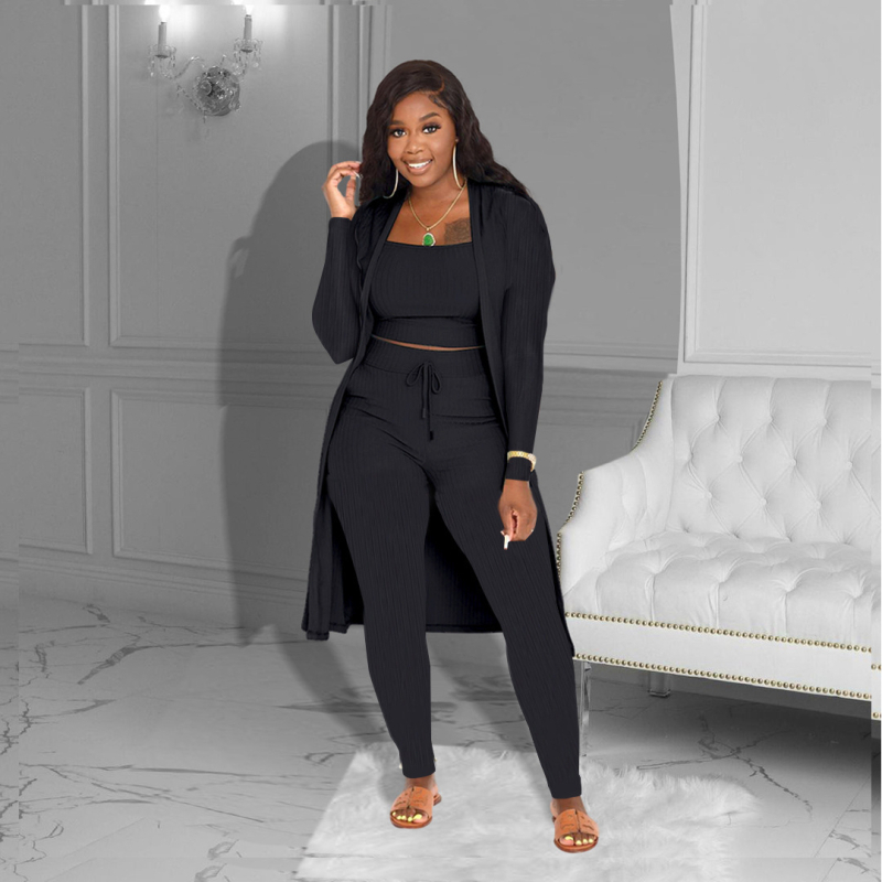 Costum de toamnă și iarnă pentru femei, stil european și american, cu pantaloni, stil transfrontalier, 2023, AliExpress Amazon
