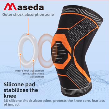 Uus silikoonist vedruga põlvekedra libisemisvastane põlvetugi soe hüppenöör jalgrattasõidu mägironimise silikoonist rõngas spordi põlvekedra